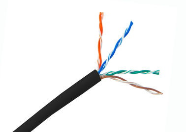 Cat5e υπαίθριο καλώδιο 4 καλώδιο 305 μ του τοπικού LAN Ethernet χαλκού δικτύων ζευγαριού UTP στο κιβώτιο τραβήγματος