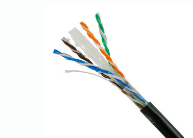 Cat6 UTP καλωδίων υπαίθριο άμεσο καλώδιο του τοπικού LAN Ethernet ενταφιασμών γεμισμένο πήκτωμα, στριμμένο καλώδιο δικτύων ζευγαριού