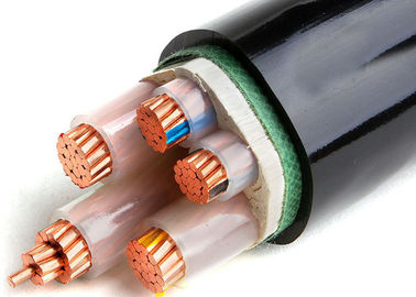 Καλώδιο τροφοδοσίας 0.6/1 kV 3+2 πυρήνας XLPE που μονώνεται, PVC που τυλίγονται, Unarmoured χαμηλής τάσης &amp; θωρακισμένος στο IEC 60502